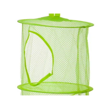 Organizator agățabil cu plasă pentru jucării verde