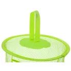 Organizator agățabil cu plasă pentru jucării verde