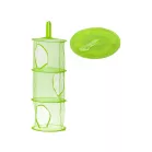 Organizator agățabil cu plasă pentru jucării verde