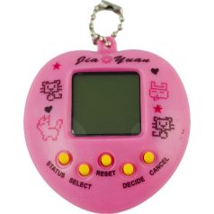 Joc virtual Tamagotchi 49 în 1 în formă de măr – roz