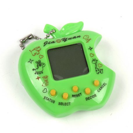 Joc virtual Tamagotchi 49 în 1 în formă de măr – verde