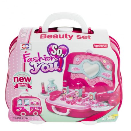  Set cosmetic în formă de autobuz cu accesorii