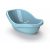 Babylon Donny cădiță de baie bebeluși albastru, cu model de balenă, cu termometru încorporat
