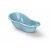 Babylon Shuttle cădiță de baie bebeluși albastru, cu model de balenă, cu termometru încorporat