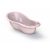 Babylon Shuttle cădiță de baie bebeluși roz, cu model de bufniță, cu termometru încorporat