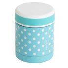 Nuvita acél termosz 350ml - babakék pöttyös