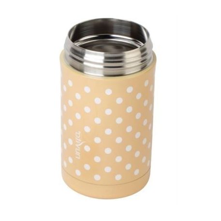 Nuvita acél termosz 500ml - bézs pöttyös