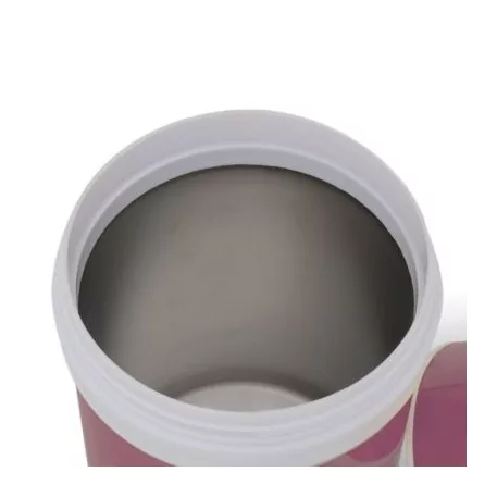 Nuvita acél termosz 750ml - pink pöttyös