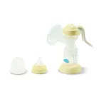 Nuvita 1215 TWIST pompă manuală de sân + biberon
