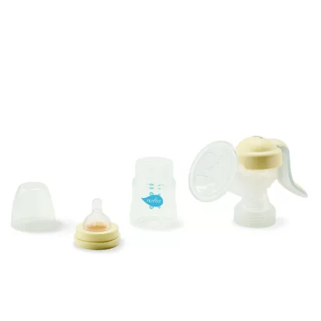 Nuvita 1215 TWIST pompă manuală de sân + biberon