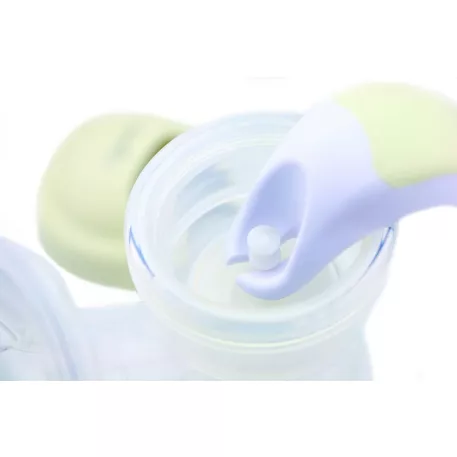 Nuvita 1215 TWIST pompă manuală de sân + biberon
