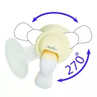 Nuvita 1215 TWIST pompă manuală de sân + biberon