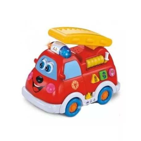 Baby Mix zenélő és villogó tűzoltóautó