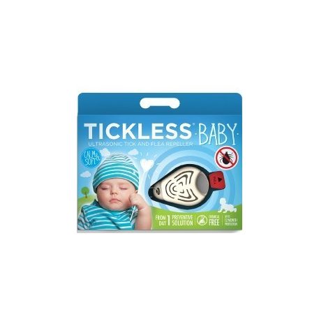 Tickless Ultrahangos kullancsriasztó baby fehér