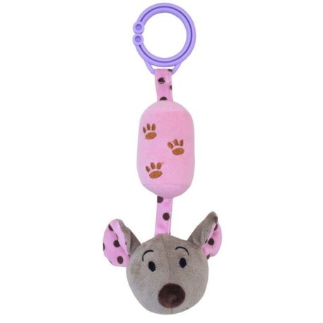 Pink egeres harangjáték babakocsira