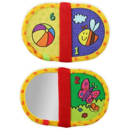 Plüssállatos, rágókás csiptethető játék a Baby Mix-től