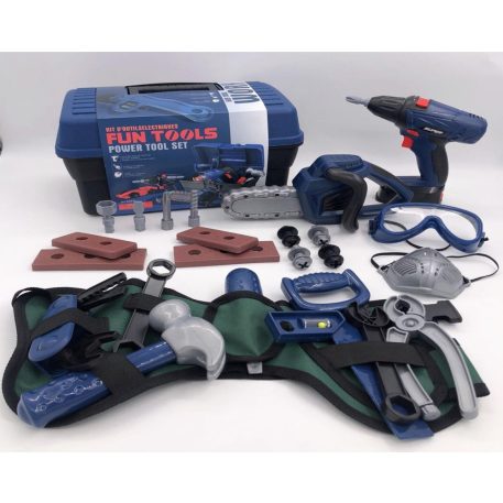 Set de unelte din plastic pentru copii – 32 piese