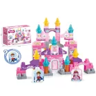 Set de construcție 80 piese cu tematică castel