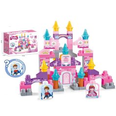 Set de construcție 80 piese cu tematică castel