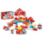 Set de construcție pompieri Mama Kiddies – 80 piese