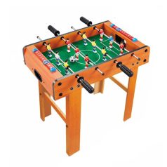 Masă de fotbal din lemn – 50,5 × 55,5 × 31,5 cm