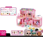 Casă de păpuși – 155 de piese