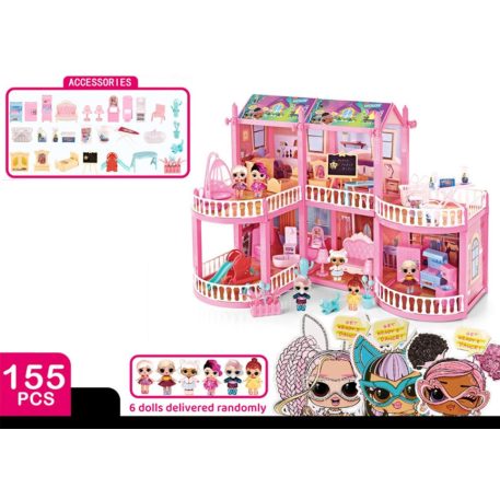 Casă de păpuși – 155 de piese