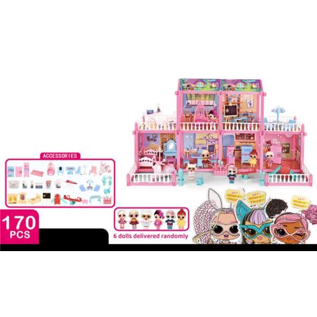 Casă de păpuși – 170 de piese