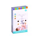 Carusel muzical rotativ pentru pătuț - Gri