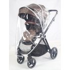 Cărucior 3în1 Mama Kiddies Swan, culoare maro cu accesorii + Cadou