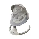 Mama Kiddies leagăn electric și balansoar  premium cu telecomandă în culoare albastru + cadouri