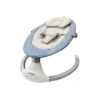 Mama Kiddies leagăn electric și balansoar  premium cu telecomandă în culoare albastru + cadouri