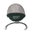Mama Kiddies leagăn electric premium 2-în-1 și șezlong cu telecomandă, culoare gri + cadouri