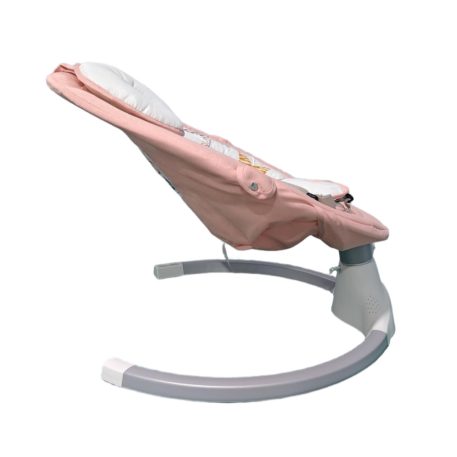 Mama Kiddies leagăn electric premium 2-în-1 și șezlong cu telecomandă, culoare roz + cadouri