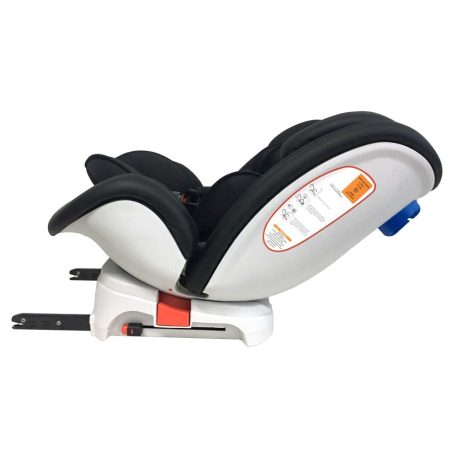 ISOFIX-es 360°-ban forgatható Mama Kiddies Rotary biztonsági autósülés (0-36 kg) fekete színben