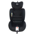 ISOFIX-es 360°-ban forgatható Mama Kiddies Rotary biztonsági autósülés (0-36 kg) fekete színben