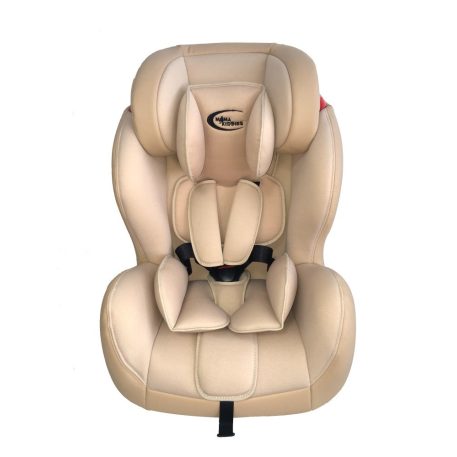 ISOFIX-es Mama Kiddies Universe biztonsági autósülés (9-36 kg) bézs színben