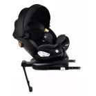 Scaun auto de siguranță Mama Kiddies® Turbo Wings rotativ 360° cu ISOFIX (40–150 cm), culoare gri închis, cu picior de sprijin + cadou parasolar și pernă pentru susținerea spatelui