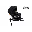 Scaun auto de siguranță Mama Kiddies® Turbo Wings rotativ 360° cu ISOFIX (40–150 cm), culoare gri închis, cu picior de sprijin + cadou parasolar și pernă pentru susținerea spatelui