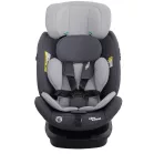 Scaun auto de siguranță Mama Kiddies® Turbo Wings rotativ 360° cu ISOFIX (40–150 cm), culoare gri + cadou parasolar, pernă pentru susținerea spatelui