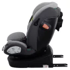Scaun auto de siguranță Mama Kiddies® Turbo Wings rotativ 360° cu ISOFIX (40–150 cm), culoare gri + cadou parasolar, pernă pentru susținerea spatelui