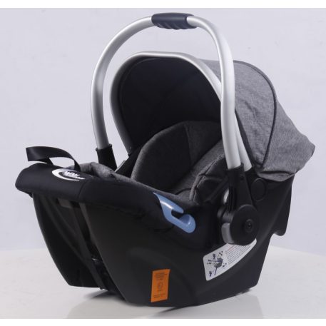 Mama Kiddies Explorer sport babakocsi babahordozóval és kiegészítőkkel szürke színben + ajándék lábzsák