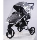 Mama Kiddies Explorer sport babakocsi babahordozóval és kiegészítőkkel szürke színben + ajándék lábzsák