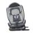 Scaun auto Mama Kiddies iSize Phoenix Edition Rotary Protect GT cu Isofix, rotativ 360 grade (40-150 cm) culoarea gri + copertină cadou