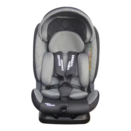 Scaun auto Mama Kiddies iSize Phoenix Edition Rotary Protect GT cu Isofix, rotativ 360 grade (40-150 cm) culoarea gri + copertină cadou