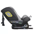 Scaun auto Mama Kiddies iSize Phoenix Edition Rotary Protect GT cu Isofix, rotativ 360 grade (40-150 cm) culoarea gri + copertină cadou