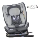 Scaun auto Mama Kiddies iSize Phoenix Edition Rotary Protect GT cu Isofix, rotativ 360 grade (40-150 cm) culoarea gri + copertină cadou