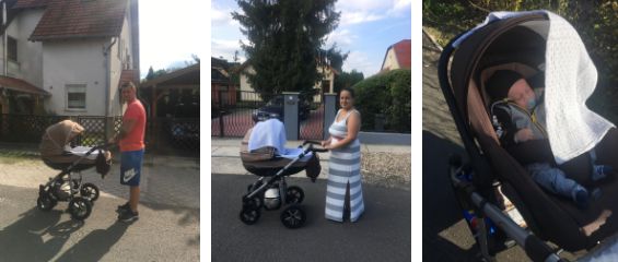 Cărucior multifuncțional 3în1 Mama Kiddies Dream - Poze feedback de la clienții noștrii